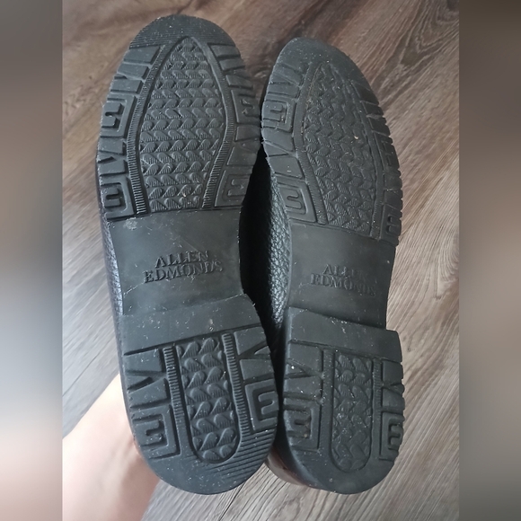 Allen Edmonds Nashua Black Brown Leather Loafers Size 10 D - Picture 9 of 9